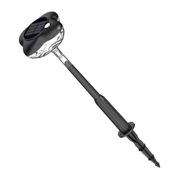 Four-Leaf Clover RGB Solar Pathway Lights